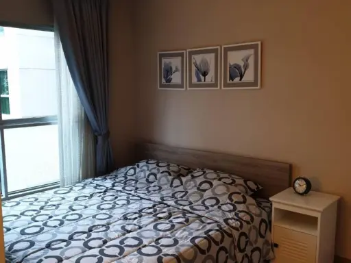 For rent S&S Condo Sukhumvit 101/1 There is furniture and electrical appliances ready to move in. Beautiful view by the pool. Book now. images