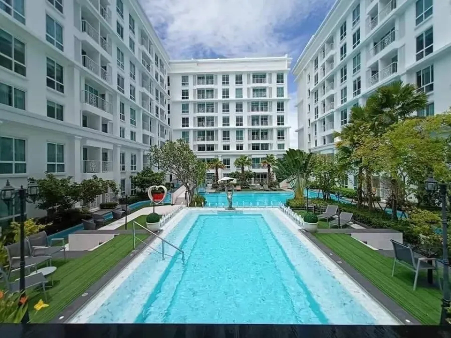ให้เช่า คอนโด ดิ โอเรียนท์ จอมเทียน รีสอร์ท & สปา (จอมเทียน) ชั้น 8 วิวสระว่ายน้ำ บอกเลย ห้ามพลาด