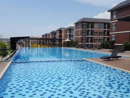 Condo for sale / rent, Miami, Bang Pu, Building 1, 3rd floor, convenient, near the mall, near the sea, miss it and have to regret