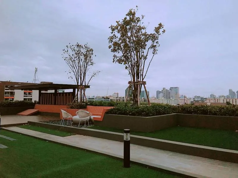 Urgent for rent !! Condo ID, fully furnished, built-in, near BTS, Book Now !!