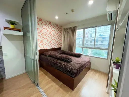 For sale, rent, Lumpini Ville Ramkhamhaeng 60/2, good wallpaper attached, room number Mongkhon Sai Mu should not be missed. images