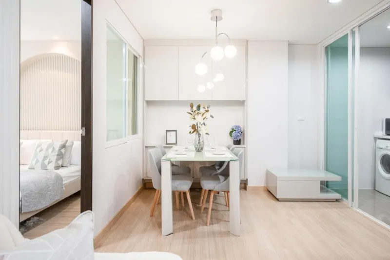 ขาย/ให้เช่า The Address ปทุมวัน ชั้น 6 ห้องกว้างมาก ตกแต่งสวยสุดๆ กรุผนังอย่างดี ไม่จองพลาดมาก