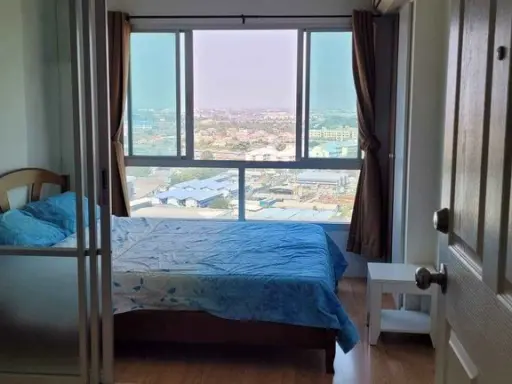 Condo for sale, Lumpini Ville, Pak Kret-Chaengwattana, 1 bedroom, 1 bathroom, Building B, 17th floor, fully furnished, book now.