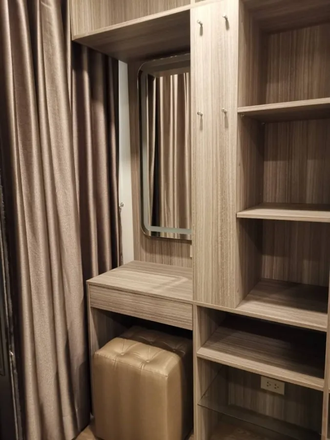 For rent, The Origin Ramintra, 83 station, surrounded by corners, furniture, electrical appliances, good price, must reserve