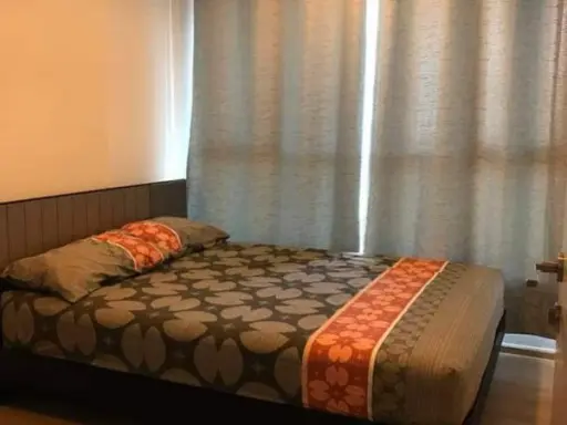 ** Condo for rent: The Base Rama 9 - Ramkhamhaeng ** Good atmosphere, not hot, full furniture, ready to move in, rent now! images