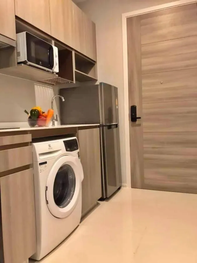 Condo for rent, Knightsbridge Collage Ramkhamhaeng, high floor room, clear view, fully furnished, ready to move in. Don't miss it!!