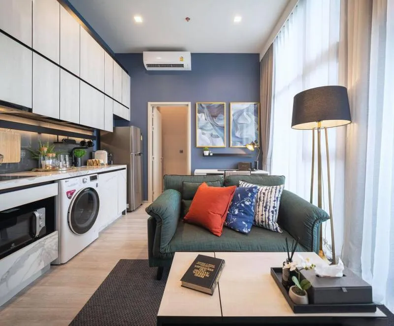 Quick rent !!! The line sukhumvit 101, full furniture, luxurious decoration, book now !!!