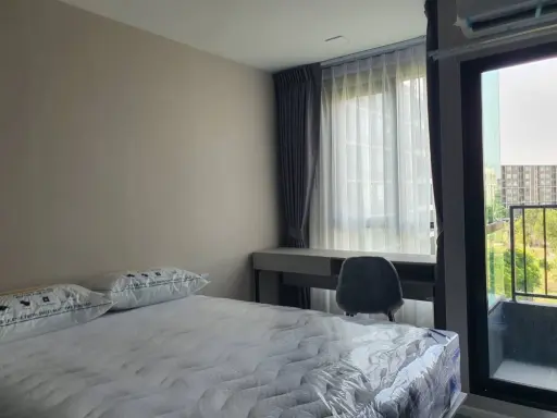 Condo for rent, Cave Eva, 5th floor, not very high, fully furnished, with built-in kitchen. Good like this, reserve now.
