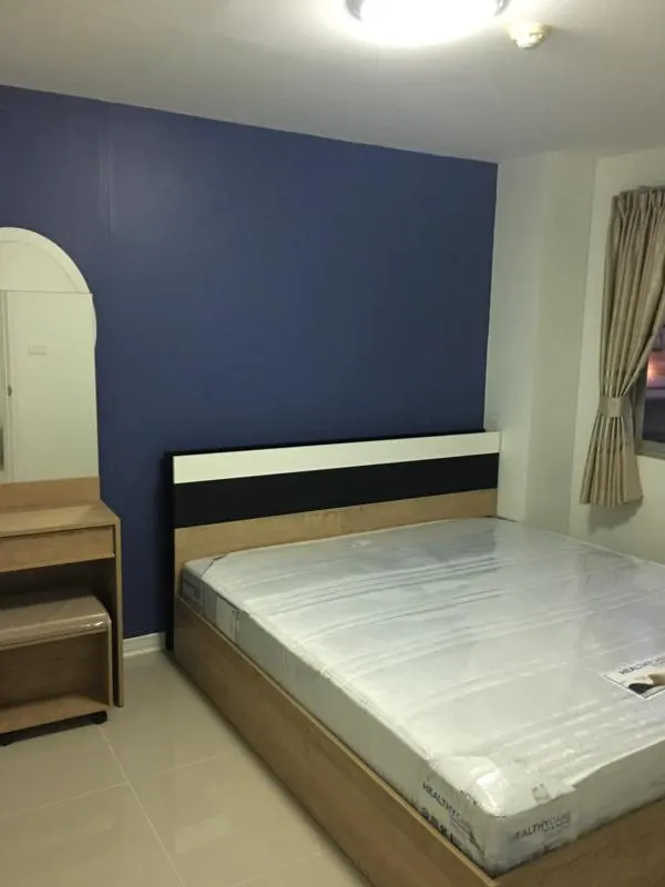 For rent, Lumpini Condo Town, Bodindecha - Ramkhamhaeng, 6th floor, size 35 sq m, wide room, super beautiful.