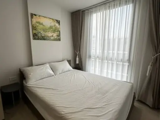 For rent Nue Core Khu Khot Station ห้องพร้อมอยู่ วิวสระว่ายน้ำ ชั้น 8 พร้อมความสงบ เสียงเงียบ จองเลย