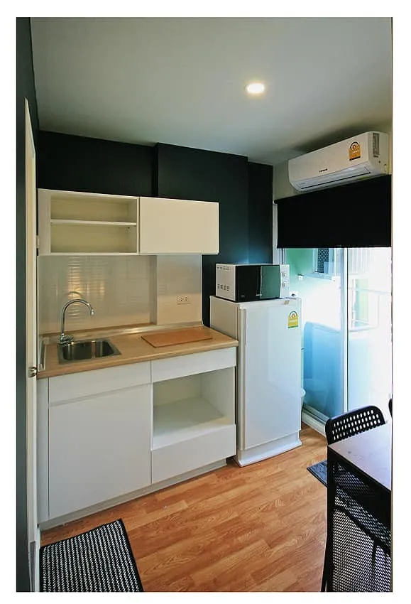 Condo for rent, Lumpini Place Rama 4-Ratchadaphisek, ready to move in, complete facilities Reserve now. Hurry up.