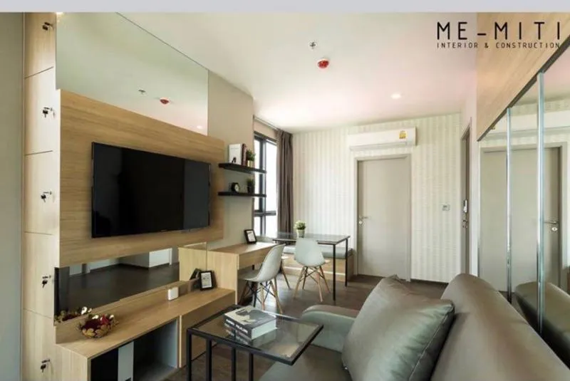 For rent**Ideo Q Siam-Ratchathewi 2Bedroom เตียงใหญ่มาก เฟอร์บิ้วอิน คุ้มกว่านี้ไม่มีแล้วว