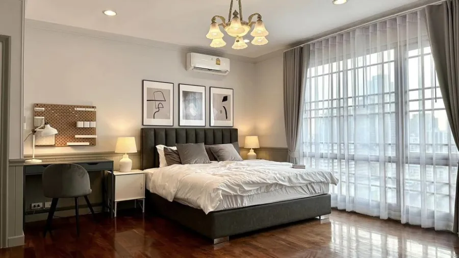 ให้เช่า Silom Grand Terrace ชั้น 19 วิวเมือง ตกแต่งสไตล์โมเดิร์น มินิมอล สวยแบบนี้ไม่จองพลาดมาก