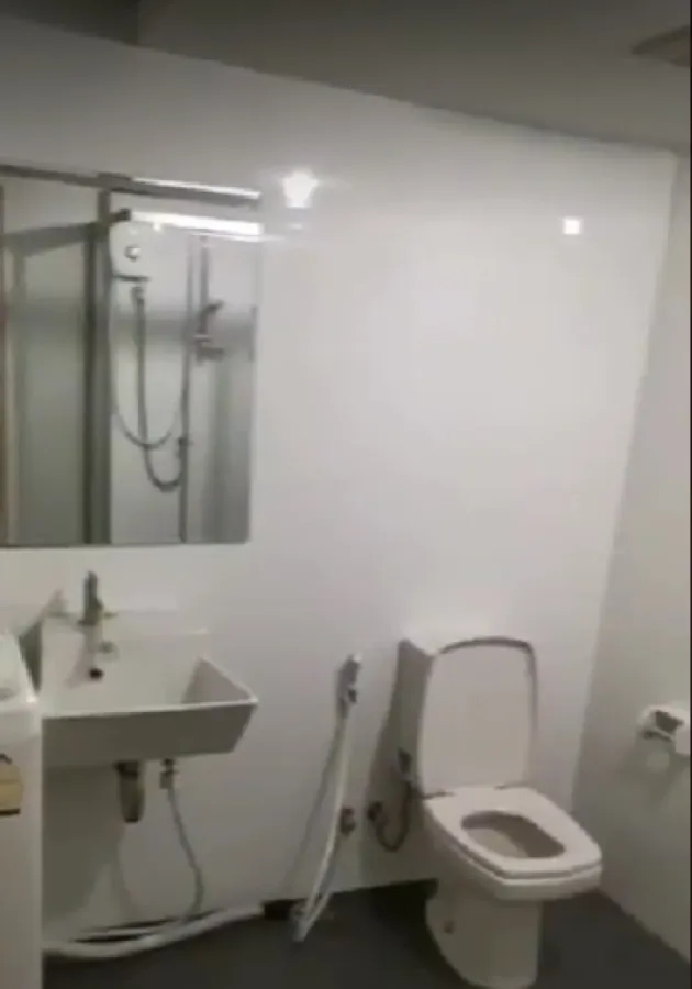 Sell Swift Condo ABAC Bangna, 2 bedrooms, 3rd floor, corner room, near university, good location, don't wait!!