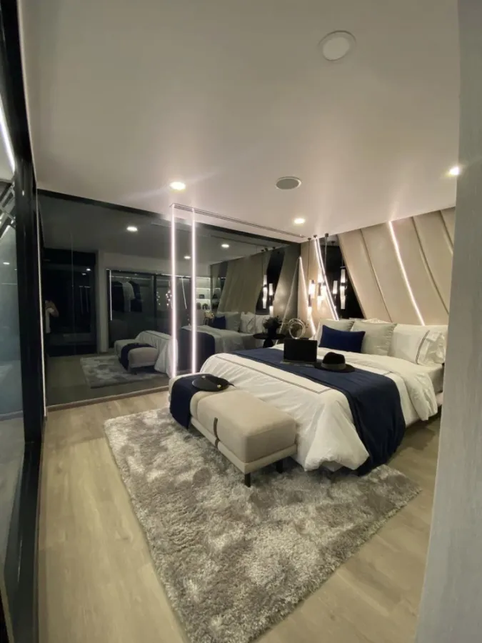 Down payment for sale, So Origin Kaset Interchange, Luxury Duplex, fully decorated, fully furnished, don't miss it.