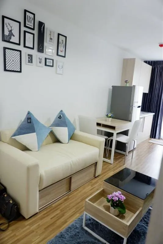 For Rent The Iris Bangyai ห้องแต่งสวย โทนสีขาว สบายตาสุดๆ ให้ฟิลเหมือนอยู่บ้าน สวยขนาดนี้จองด่วนๆ