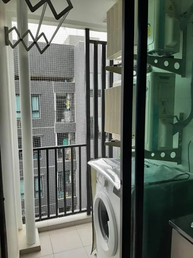 Condo for rent, REACH Phahonyothin 52, 8th floor, beautiful decoration, very livable. Plus everything is complete Move in immediately, book now.