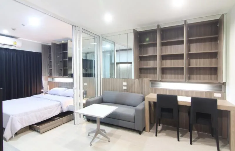 Sym Vipa Ladprao for sale, beautiful room, newly decorated, just finished, 16th floor, very beautiful view, you will regret it!