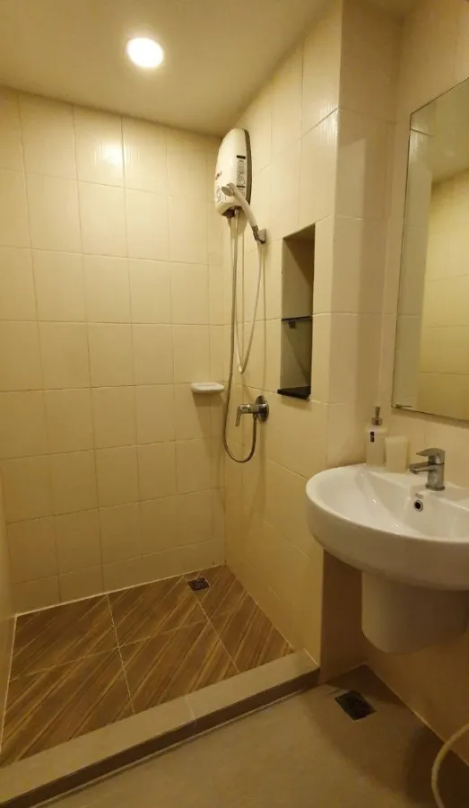 Condo for rent, The Cube Plus, Minburi, air vent room, cool room, open view, wide balcony, best location