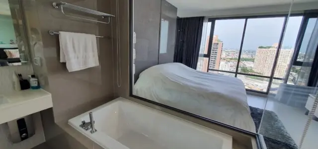 ขาย คอนโด ริทึ่ม สุขุมวิท 42 ห้องสะอาด ไม่ติดลิฟท์ ไม่ติดห้องขยะ ไม่ร้อนแดด เฟอร์ครบ images
