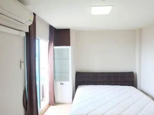 For rent, M Society, Muang Thong Thani, beautiful room, very satisfying, great view, fully furnished, just carry one bag and move in.