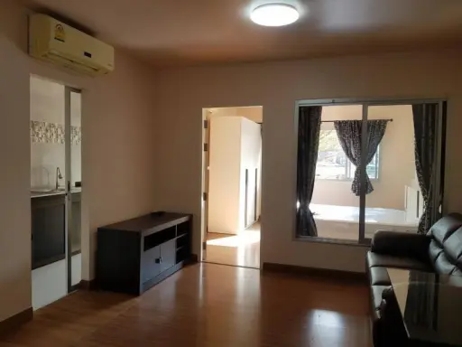 Urgent for rent !! Condo The Seasons Srinakarin, large room, renovated, new room, good location, convenient transportation, close to the source of food, do not miss !!