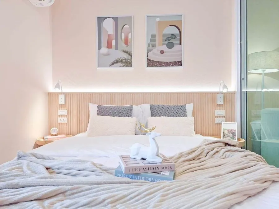 Ratchada City 18 for sale, beautiful room, decorated in a minimalist style, very livable, move now, very worthwhile, urgent.