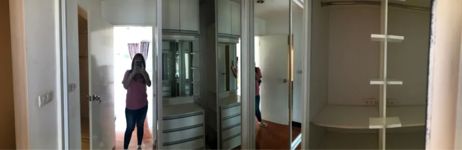 For rent, Max Condominium Vibhavadi, 2 bedrooms, 2 bathrooms, fully furnished, ready to move in, don't miss it.