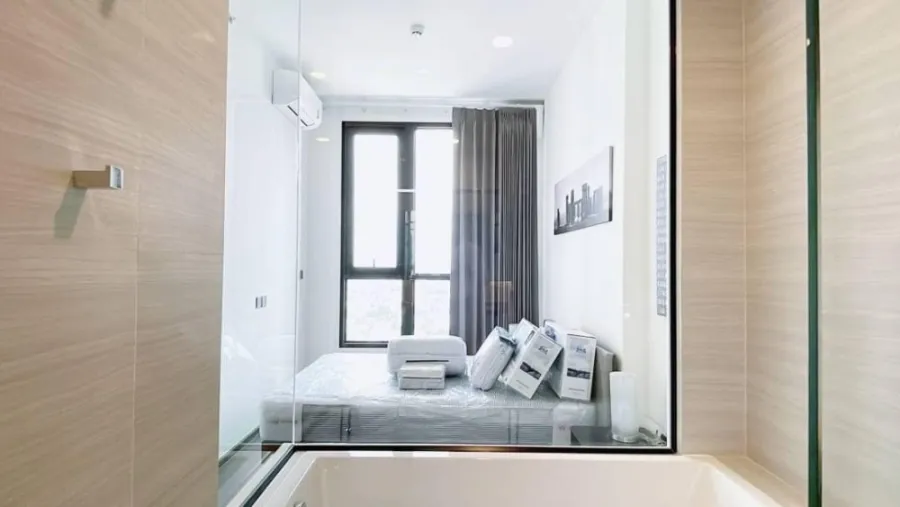 Condo for rent, Park Origin Thonglor, high floor, beautiful view, privacy, fully furnished, don't miss it.