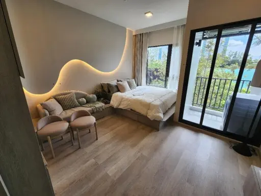 Down payment sale, Cobb Ratchada-Rama 9, 6th floor, studio room, fully furnished, ready to move in, hurry to reserve, become the owner. images
