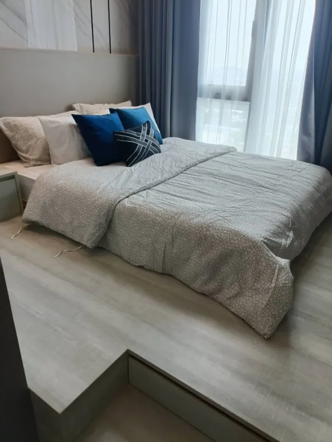 Condo for rent, The Line Sukhumvit 101, beautiful room, elegant decoration, next to bts, you must miss it and regret it.