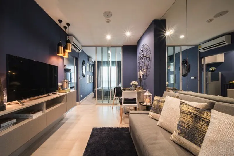 For sale: Niche ID Sukhumvit 113, 3rd floor, complete with furniture and electrical appliances. Book now, don't miss it.