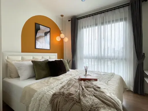Selling Icon Do Ngamwongwan 2 1 bedroom 1 bathroom, beautiful decorated room, very nice, affordable price can't reserve
