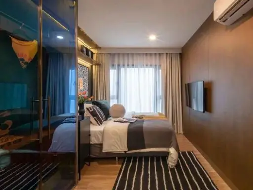 Selling The Line Vibe, 21st floor, unblocked view, empty room, room decorating lovers shouldn't miss it. You can reserve first, get it first.