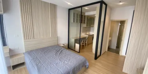 For rent Condo MARU Ekkamai 2 ชั้น 24 ทิศเหนือ แต่งพร้อมอยู่ มาแต่ตัวเข้าอยู่ได้เลย อย่ารอช้า