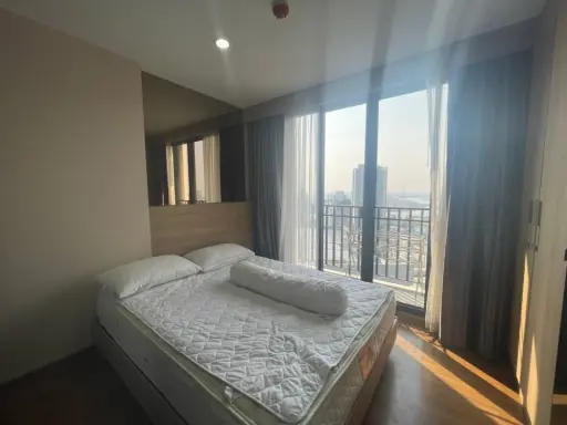 Condo for sale/rent, The tree interchange condo, Chao Phraya River curve view, next to the mall, next to MRT, beautiful decoration, ready to move in images