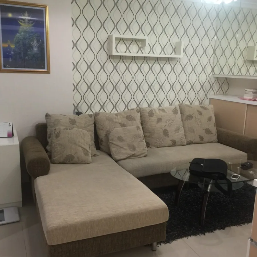 Urgent sale !! Condo Lumpini Place Rama 9-Ratchada, corner room, good view, fully furnished, do not miss !!
