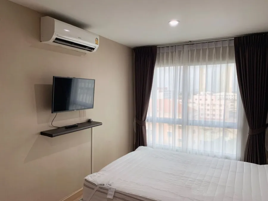Condo for rent, The Kith Plus Nawamin, 8th floor, affordable price, ready to move in. Don't wait.