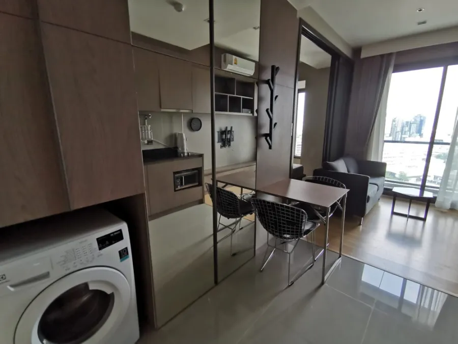 Condo for sale, M Chatuchak, decorated room, built-in, very beautiful, very livable, everything is complete, pets can be accommodated, hurry to reserv