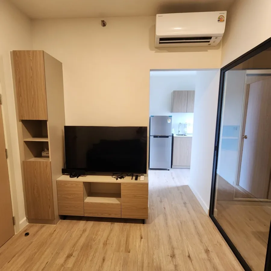 Condo for rent: XIM Rama 3 – Suksawat, fully furnished, warm tones, simple and elegant, cozy style. Come and reserve now!