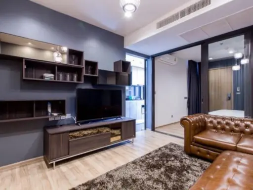 Urgent sale, The line Chatuchak, built-in, magnificent, 5 stars, furniture, electrical appliances, one bag, ready to move in
