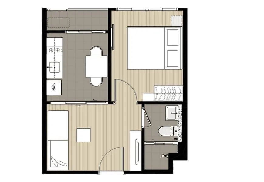 ขาย ให้เช่า เอลลิโอ เดล มอสส์ พหลโยธิน 34 ชั้น 7 วิวสระ ตกแต่งโทนสีขาวดูมินิมอลสุดๆ รีบจองให้ไว