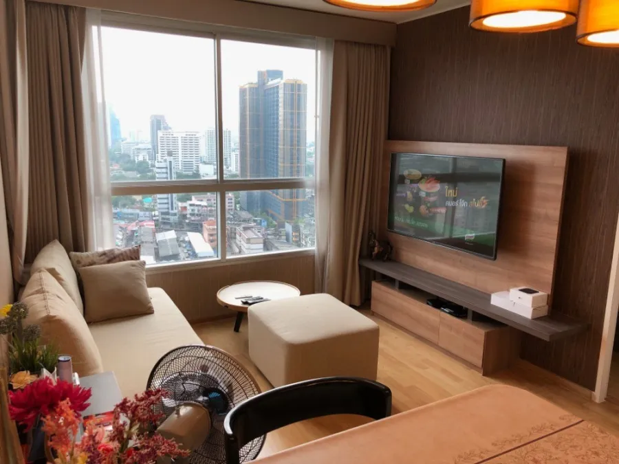 Condo for sale, U Delight Residence (Pattanakarn - Thonglor), high floor, good view, not too expensive, don't bother looking and book now.