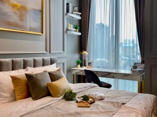 ให้เช่า 28 ชิดลม ชั้น 12 ห้องกว้าง อยู่สบาย ตกแต่งหรูหรา บอกเลยว่าน่าอยู่สุดๆ จองเลย สุดปังจ้า