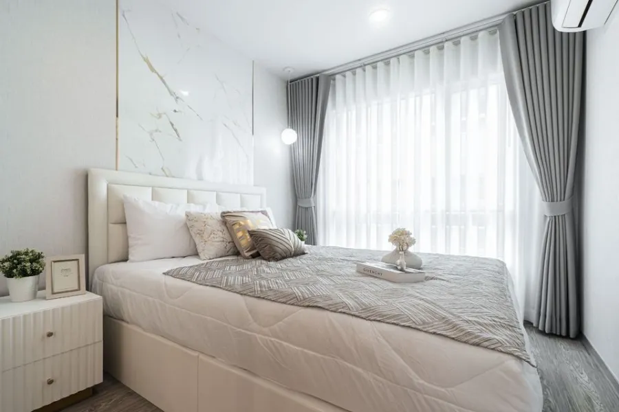 ให้เช่า รีเจ้นท์ โฮม สุขุมวิท 97/1 ห้องตกแต่ง Buit-In สวยมาก กรุผนังทั้งห้อง น่าอยู่ขนาดนี้ จองเลย