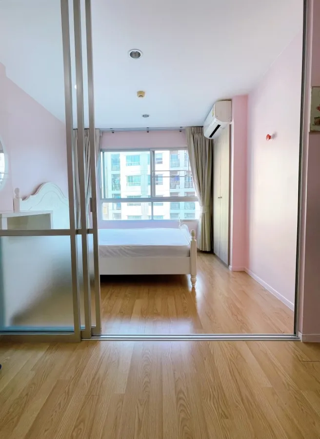 Sell / rent Condo Lumpini Ville On Nut - Phatthanakan, garden view, beautiful room, fully furnished, don't wait.