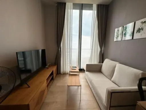 Condo for rent: Noble B19, spacious room, partitioned, fully furnished, ready to move in, just come with your own luggage and you can move in.