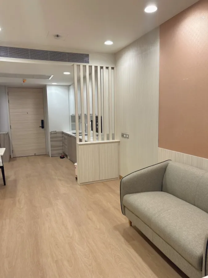 For rent!! Condo Jin Wellbeing County, room number 418, beautiful room, fully furnished, ready to move in, book now!!