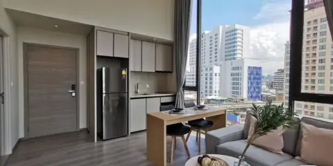 ขาย ให้เช่า The Reserve Phahol-Pradipat ห้องที่ดีที่สุดของ Luxury Loft Unit วิวเมืองสวย