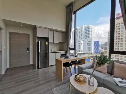 Sell and rent The Reserve Phahol-Pradipat The best room of Luxury Loft Unit, beautiful city view. images